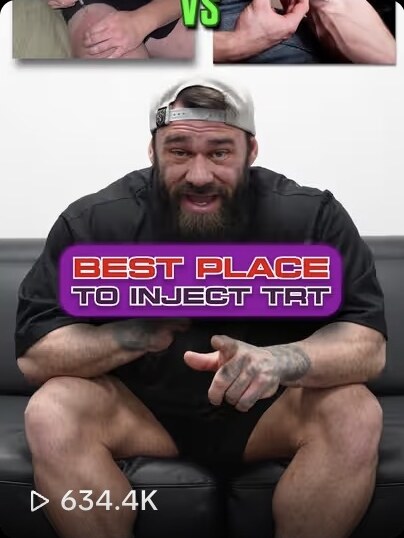 Best Place to Inject TRT — Talon Clinic